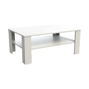 Konferenčný stolík TINA 100x70 cm biely
