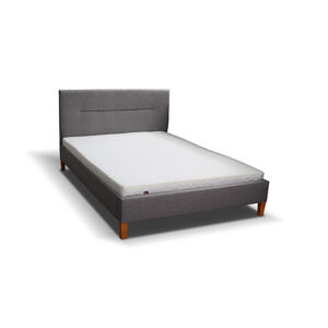 Čalúnená posteľ KAROLÍNA sivá rozmer 120x200 cm