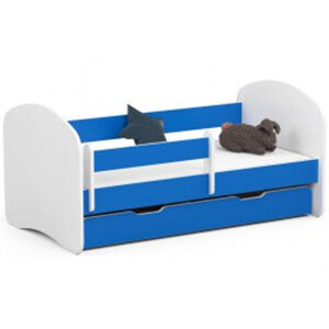 Detská posteľ SMILE 180x90 cm - modrá