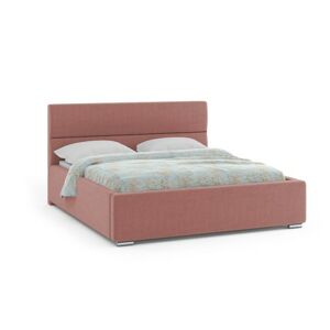 Čalouněná postel NOVATIC 140x200 cm Cihlová