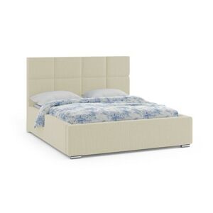 Čalouněná postel ONTARIO 160x200 cm Krémová