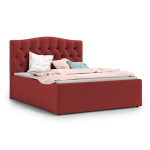 Čalouněná postel RIVA 140x200 cm Červená