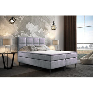 Čalouněná postel Aspen 120x200 cm Světle šedá