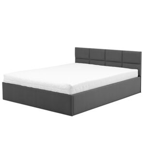 Čalouněná postel MONOS bez matrace rozměr 160x200 cm Šedá